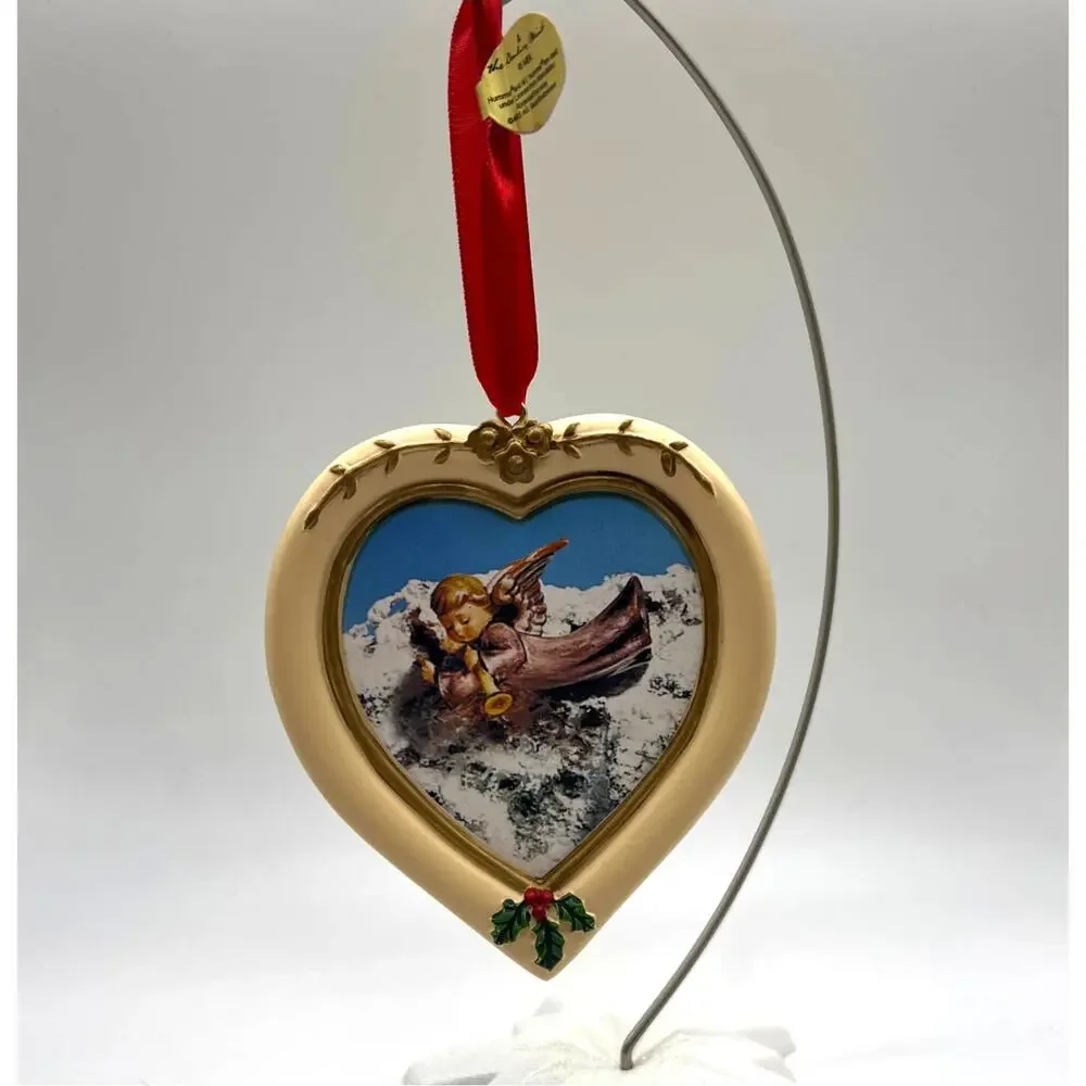 Hummel for Danbury Mint Heart Christmas Ornament Celestial Musician